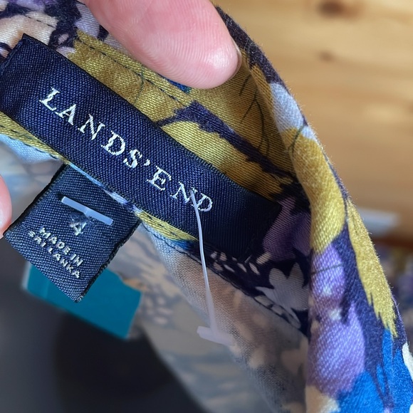 Fabulous floral button down dress with waist tie - Picture 6 of 6